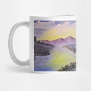 Mountain lake Landscape Mug